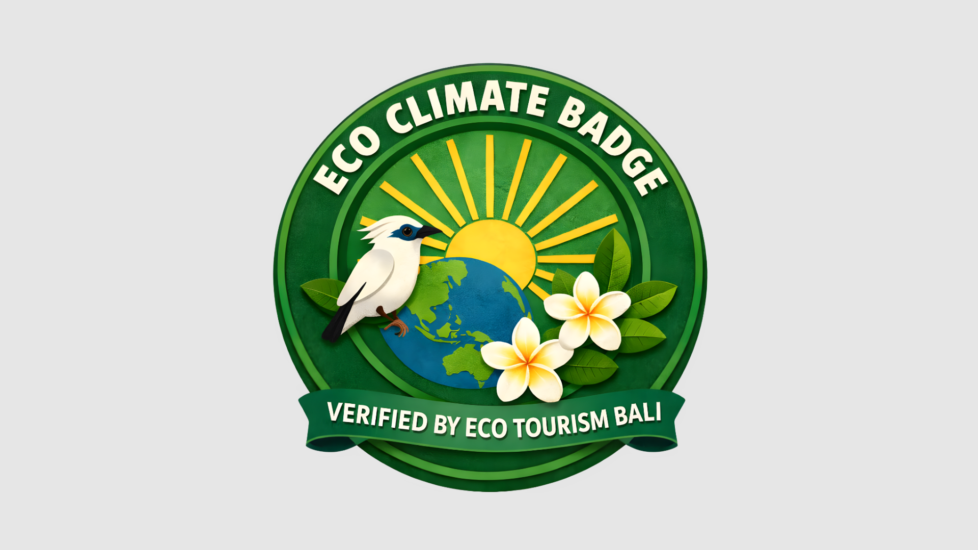 From Bali, For the World: The New Identity of Eco Climate Badge